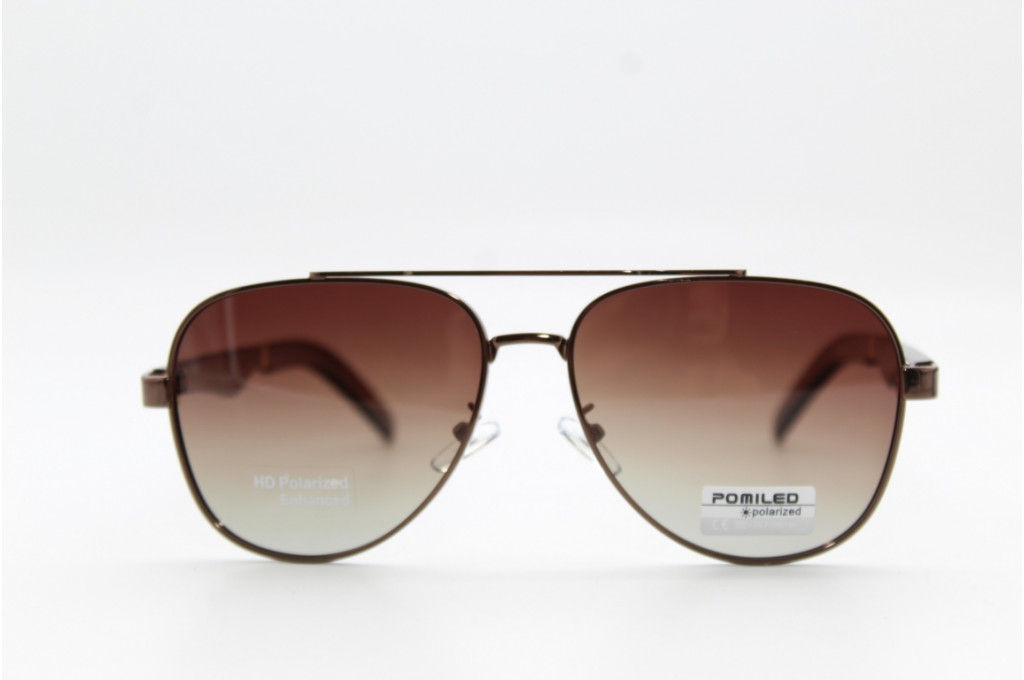 Солнцезащитные очки POMILED (Polarized) 08238 58-20-140 С10-02 с мешочком