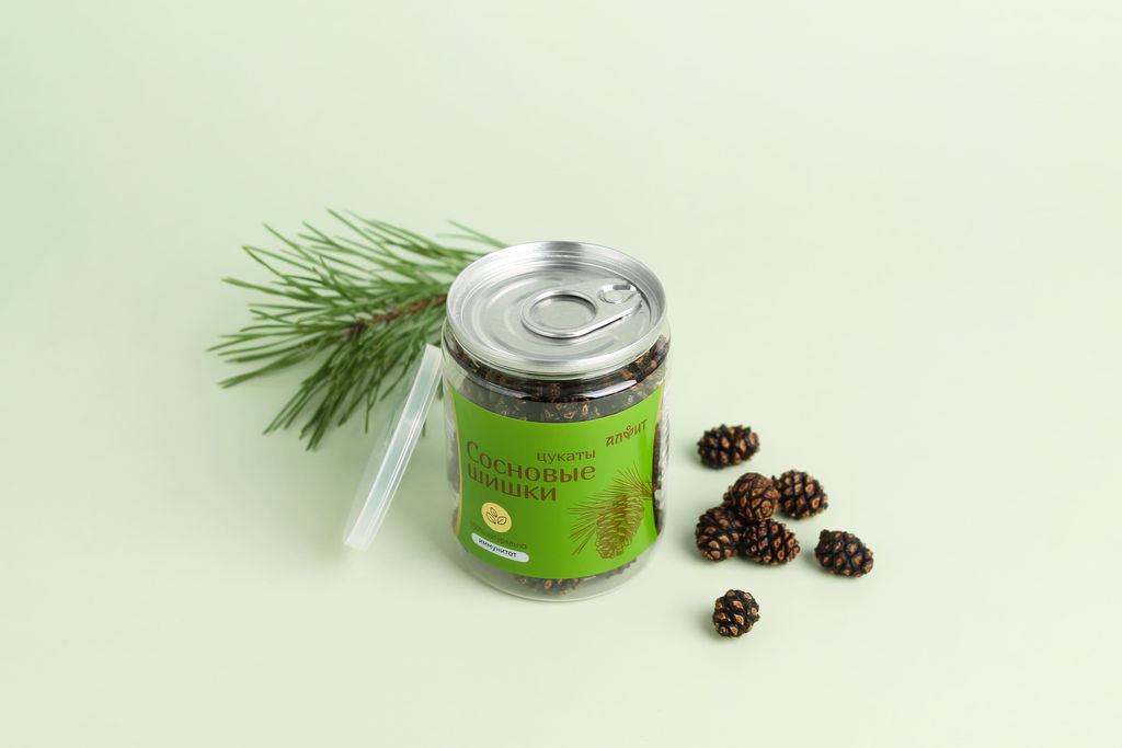 Цукаты из сосновых шишек, 75 г Алфит 8698
