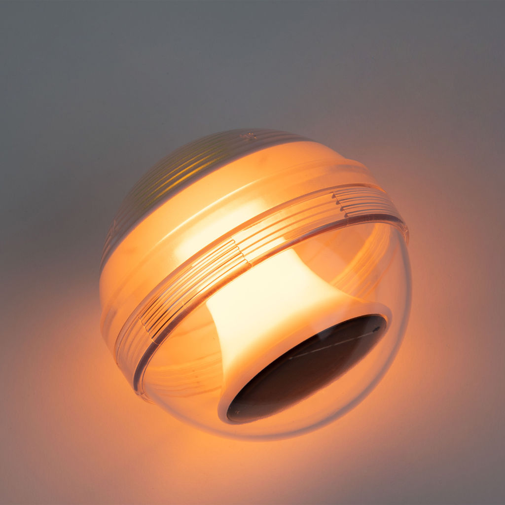 USL-S-824/PT100 POOL LIGHT Садовый светильник на солнечной батарее. Плавающий. 22 светодиода. RGB свет. Белый свет. Теплый белый свет. 1*АA Ni-Mh аккумулятор в/к. IP44. TM Uniel - Volpe фото 7
