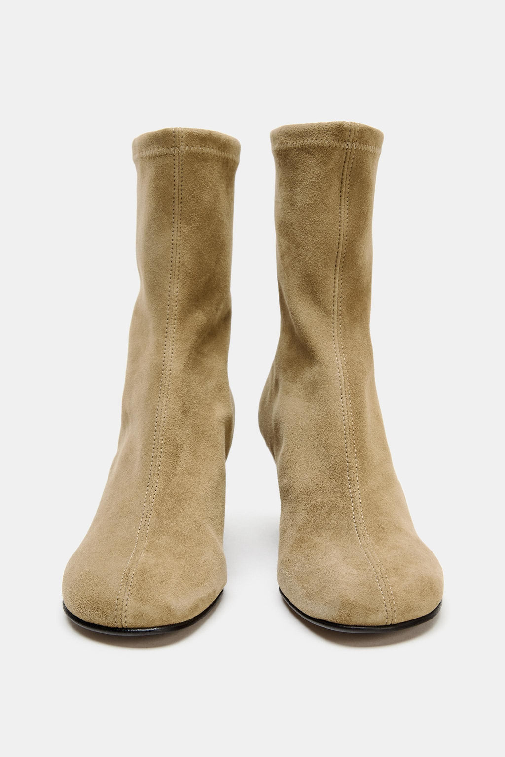 SUEDE WEDGE ANKLE BOOTS - Zara фото 10
