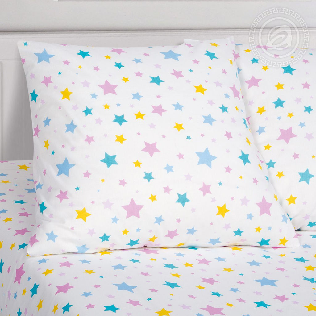 Карусельки 1,5 сп./Пододеяльник: 1 шт. - 215*145; Простыня: 1 шт. - 214*150; Наволочка: 2 шт. - 70*70; Поплин детский - Артпостель фото 3