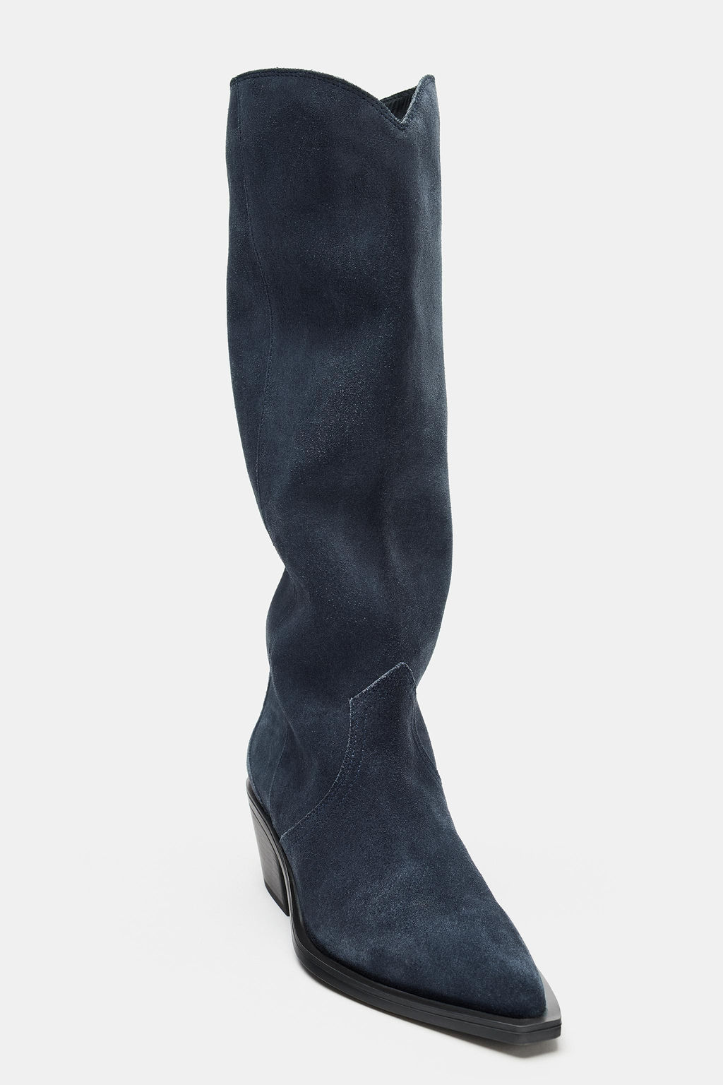 BOTA COWBOY SERRAJE / Azul - Zara фото 12