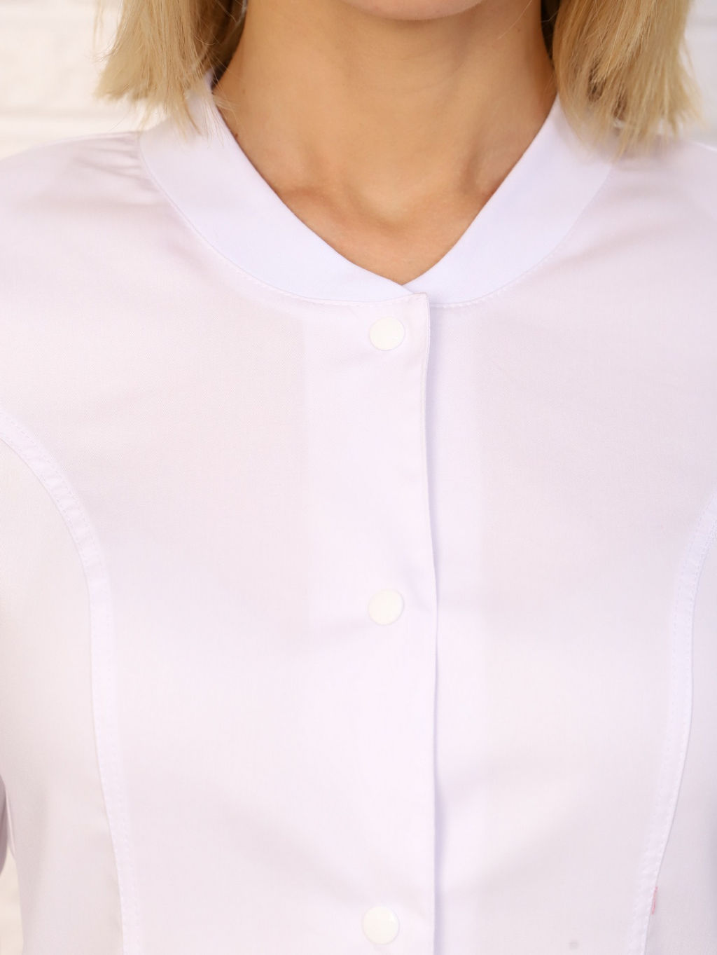 Халат женский 186 СVC. Цвет: белый - Стильб фото 6