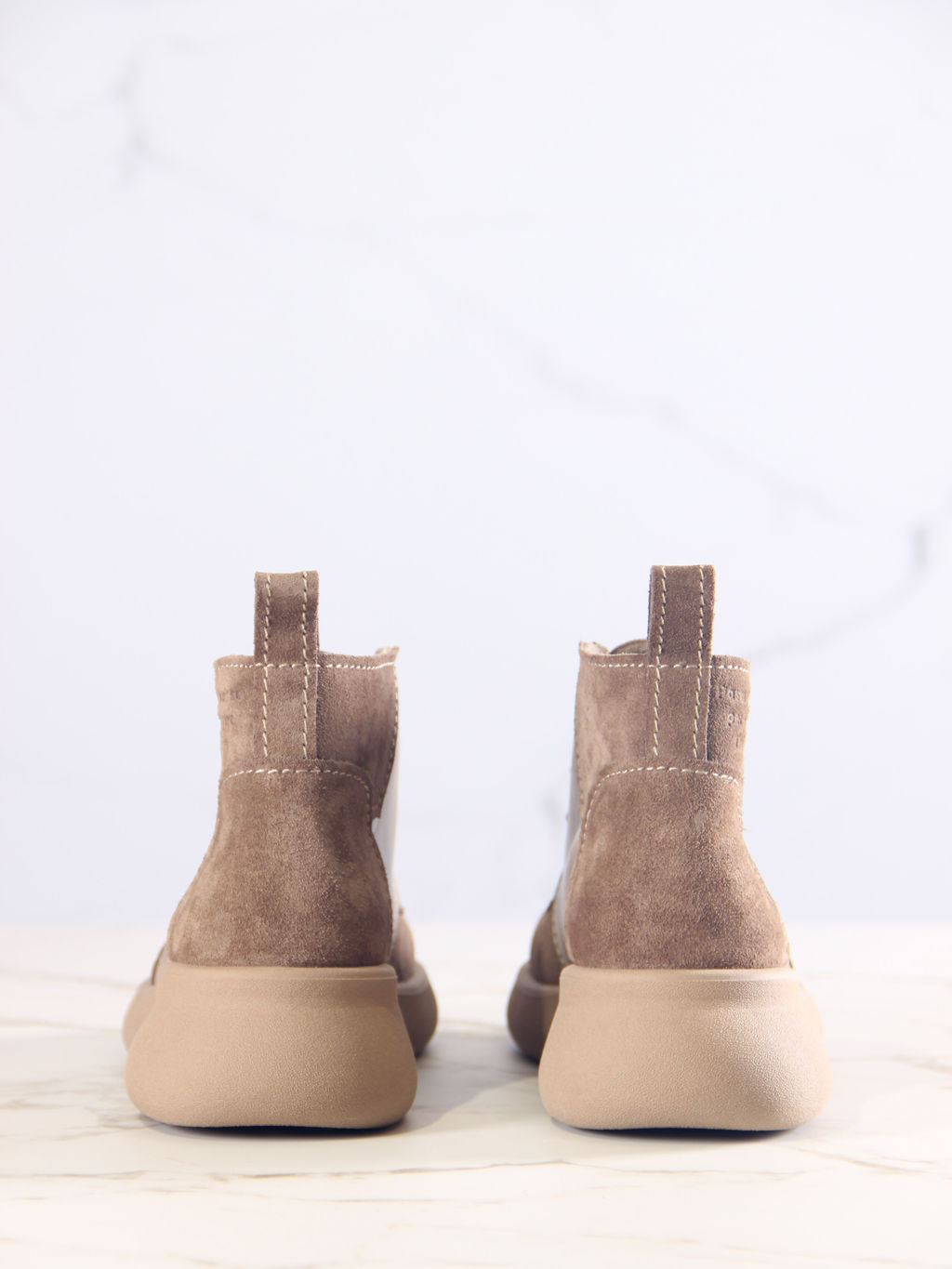 Ботинки EDART 305.927 ka. Круассан+коричневый капучино замша/байка - Ed'art фото 17