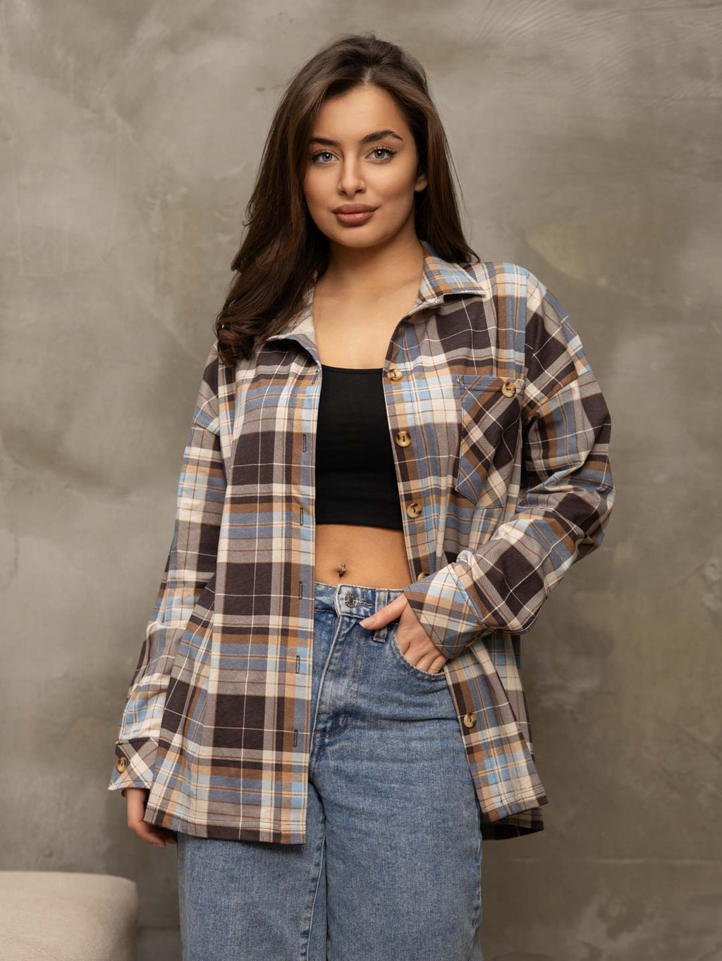 Рубашка мод.2110 - Барболета фото 17