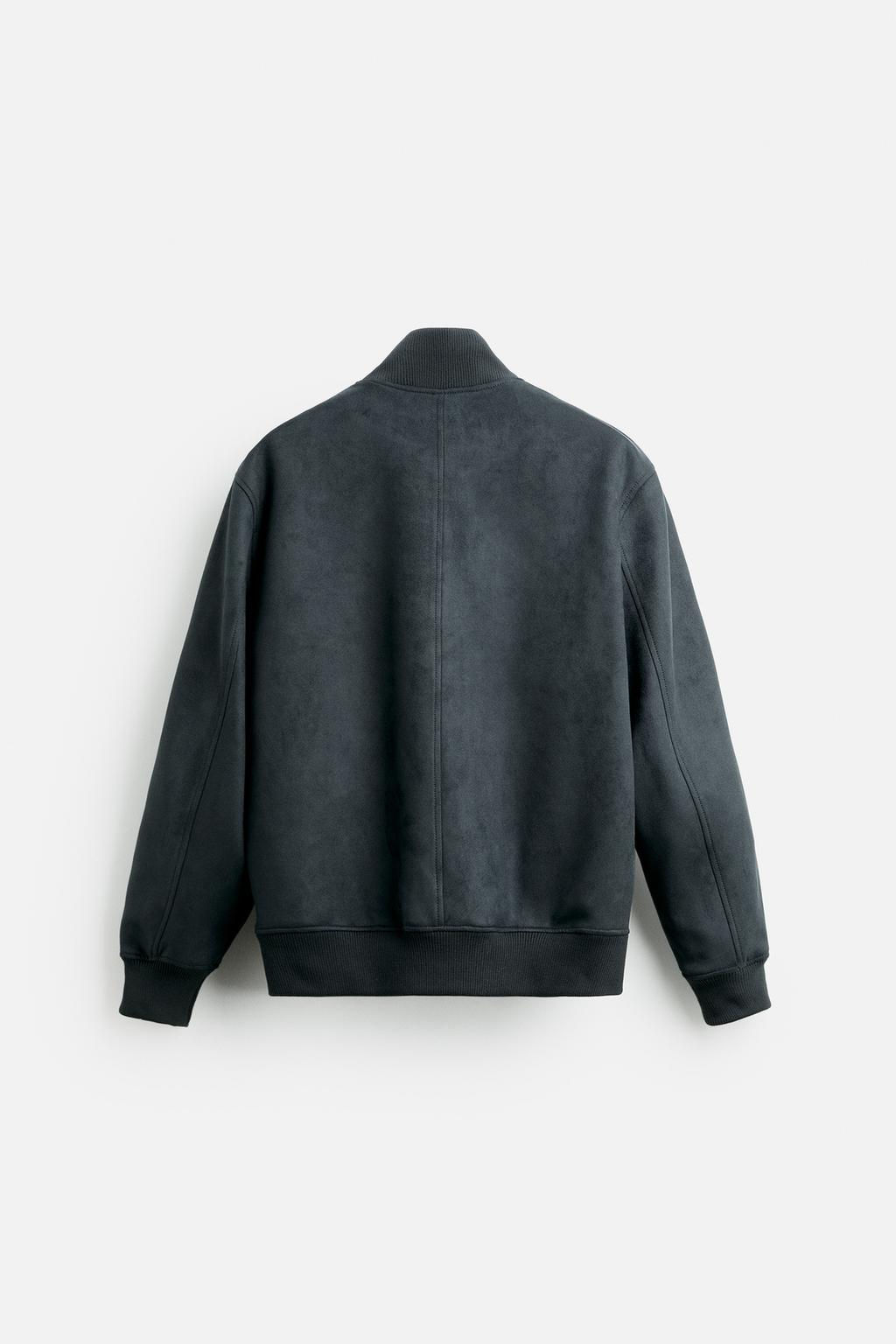 FAUX SUEDE JACKET - Zara фото 28