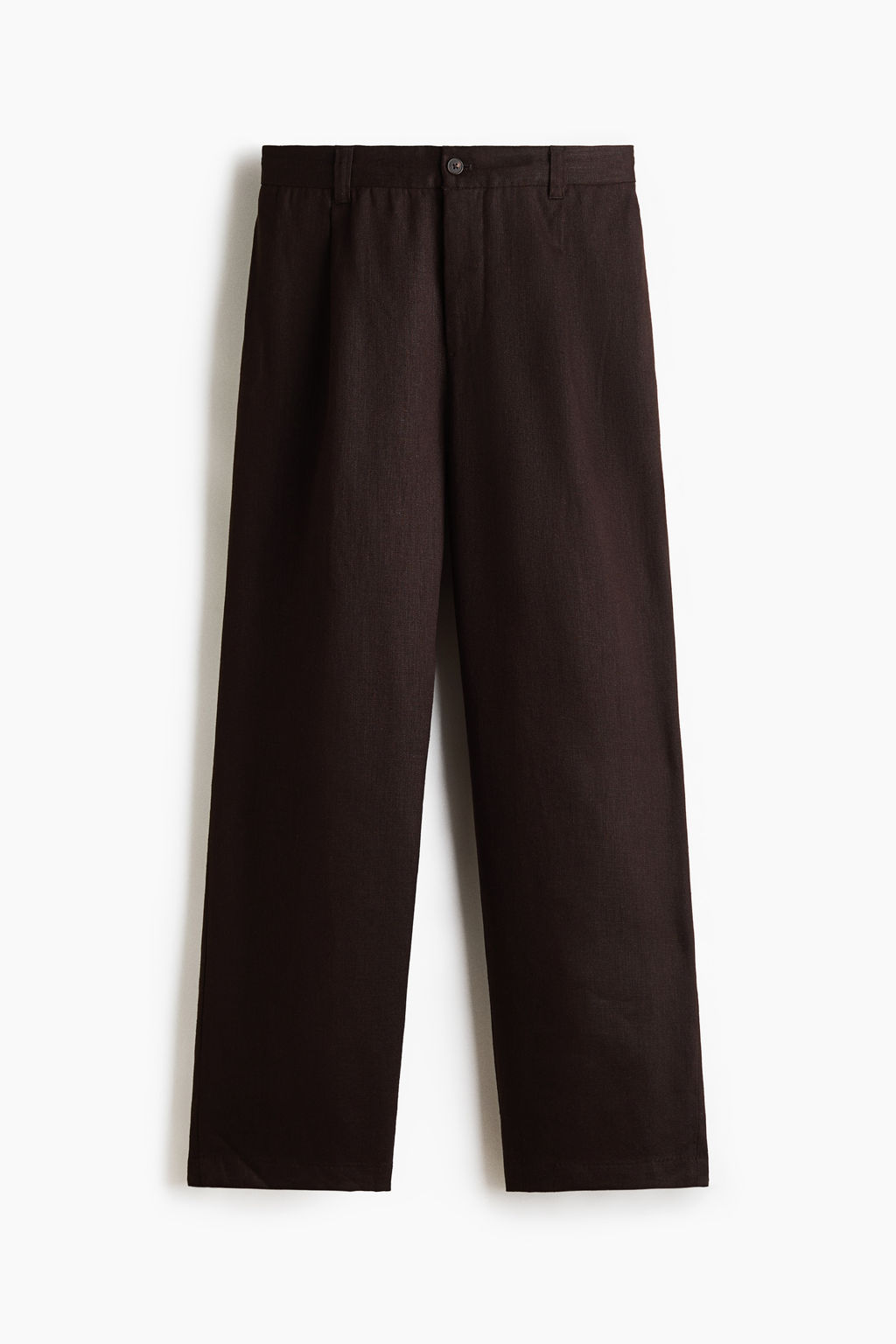 Pantal?n en mezcla de lino Relaxed Fit