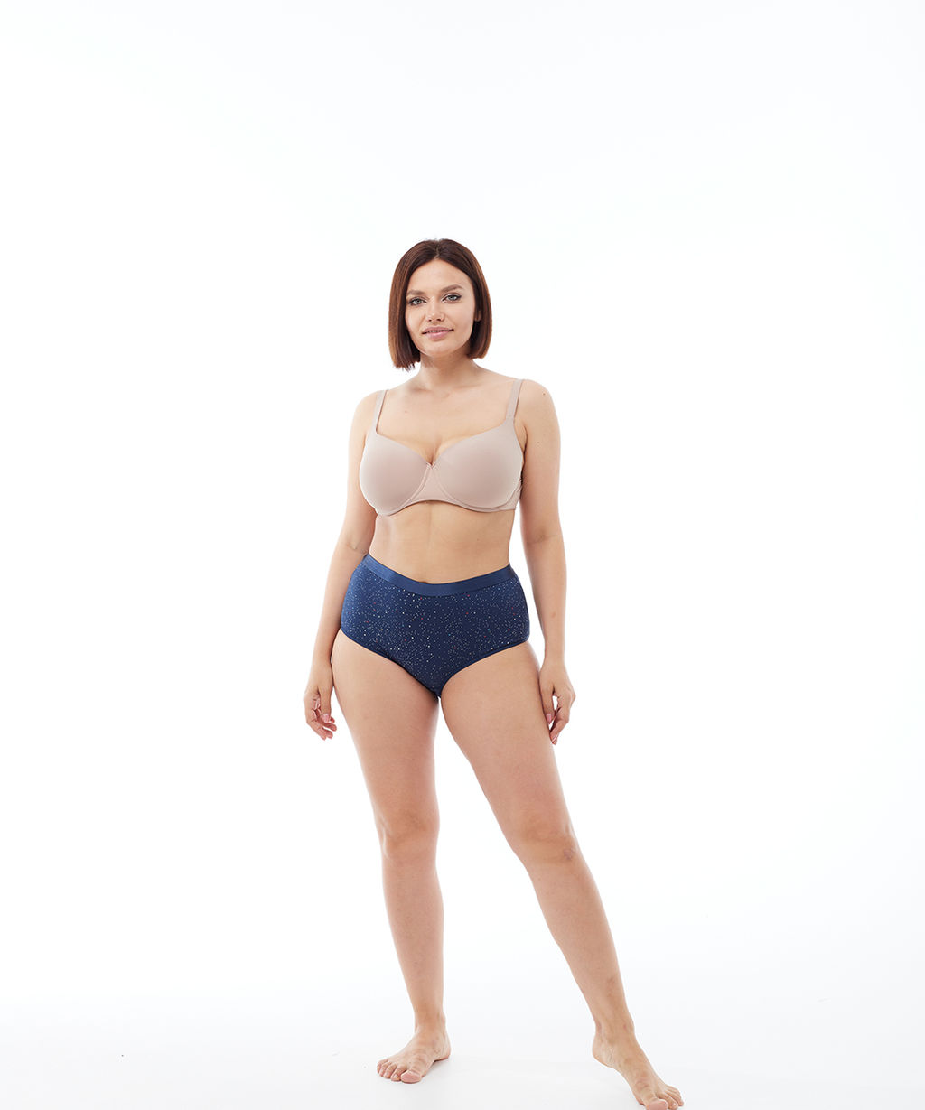 Трусы женские слипы Vanessa for me 6803-71 хлопок, эластан размеры L, XL, 2XL, 3XL  фото 3