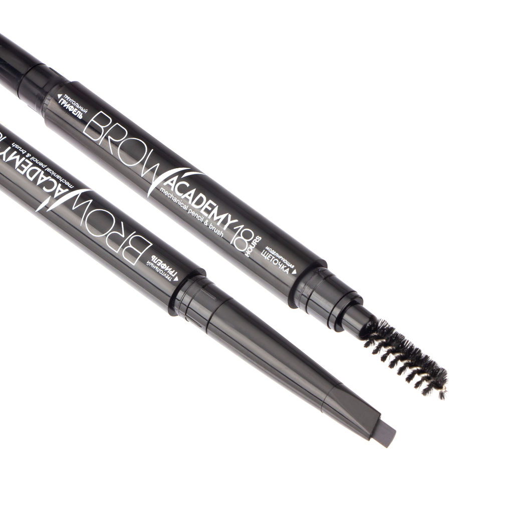 TF CEB03 Карандаш для бровей механический с щеточкой BROW ACADEMY тон 305 дымчатый серый