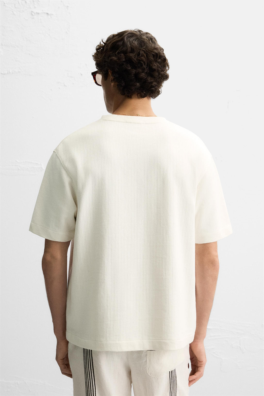 TEXTURED REGULAR FIT SWEATSHIRT - Zara фото 3