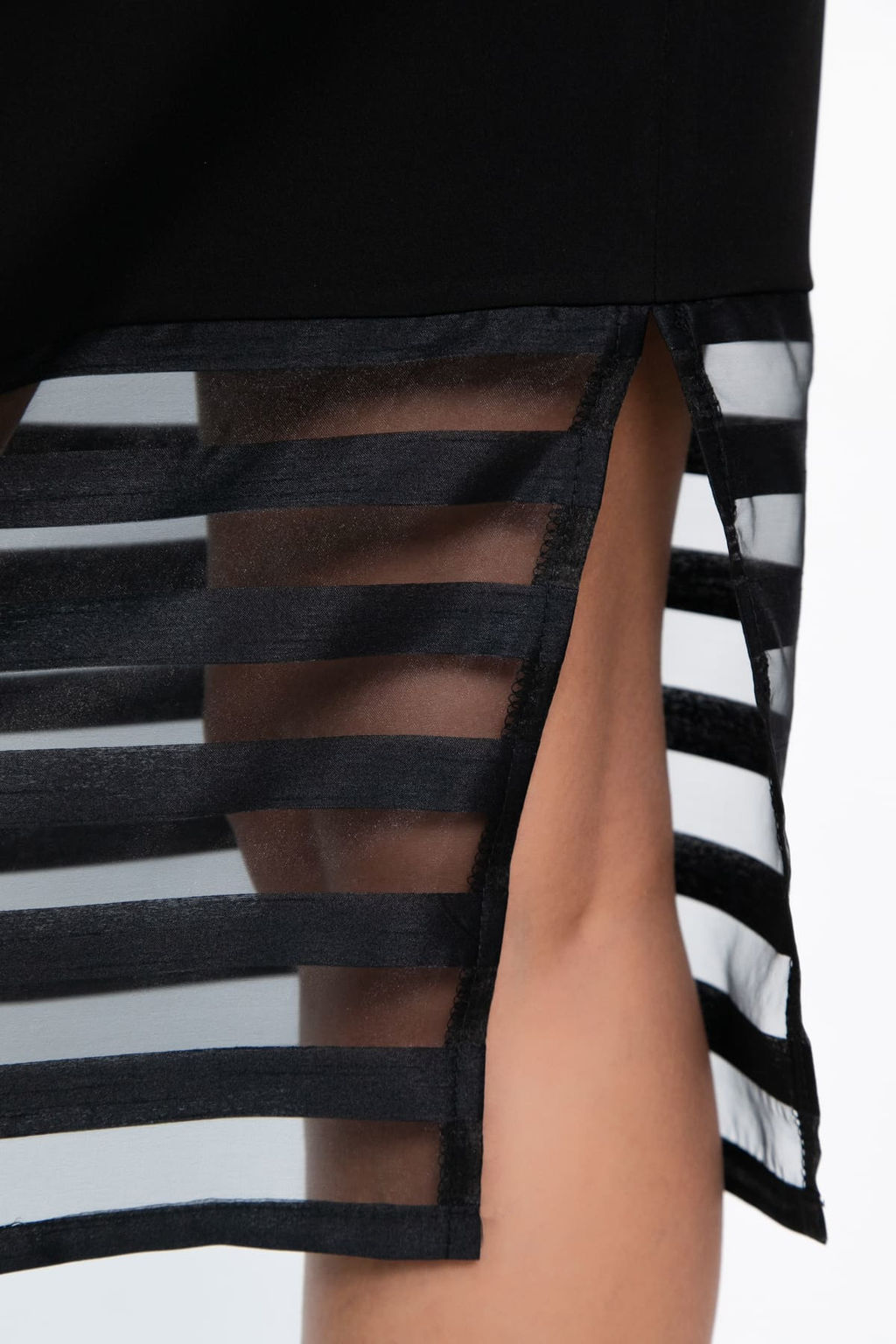 Юбка карандаш Фернандель (черная) Ю14744-10М