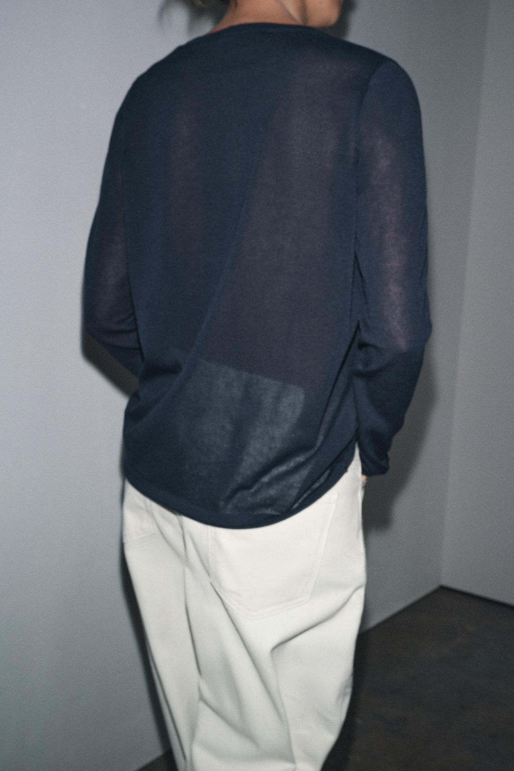 PLAIN KNIT SWEATER - Zara фото 3
