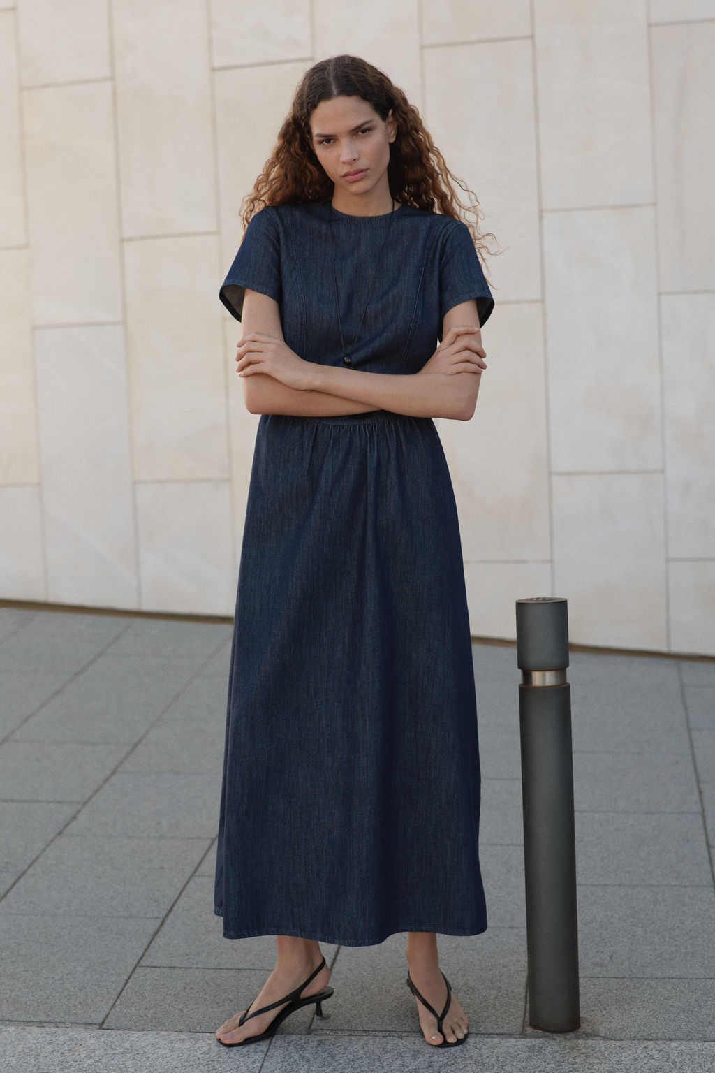 Maxivestido denim - H&m фото 6