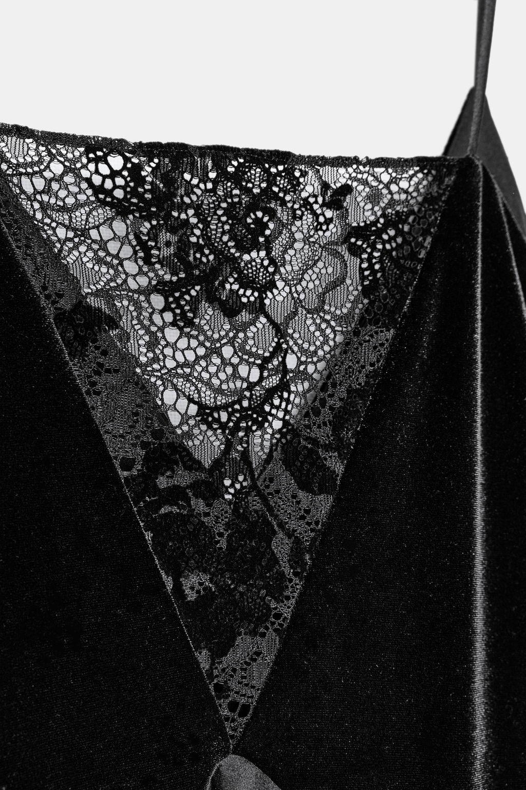 CONTRASTING SATIN MIDI DRESS