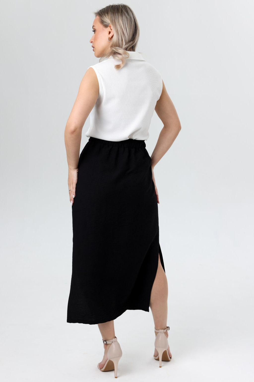 Юбка женская 140/02/Черный - Rise фото 4