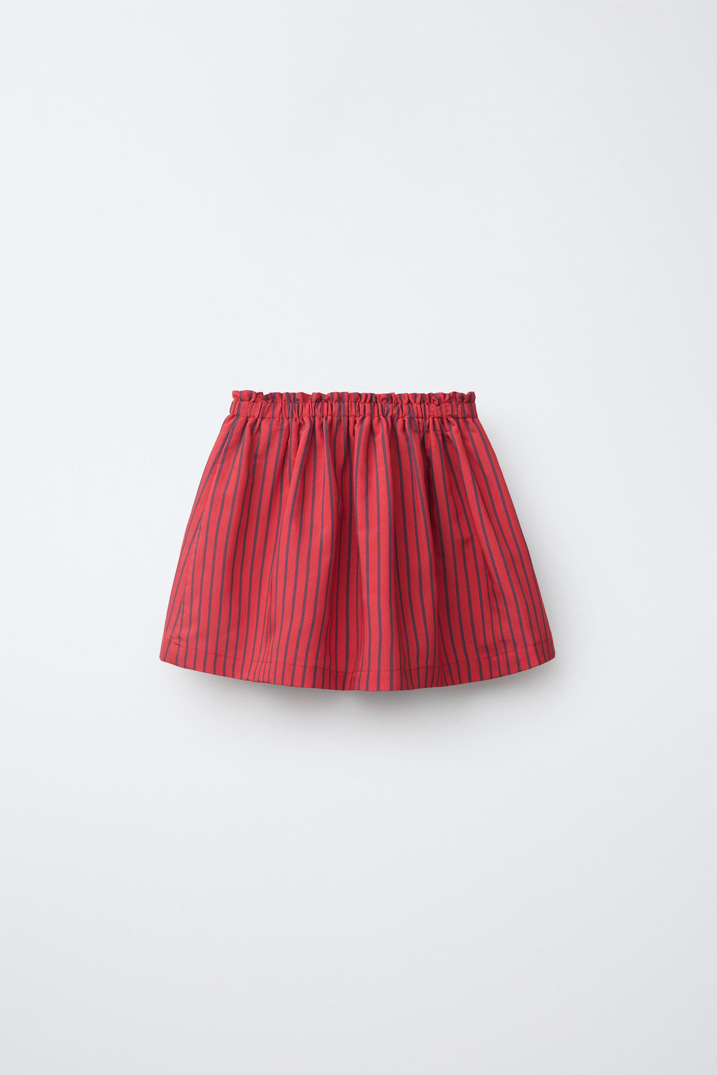 FALDA BERMUDA RAYAS CON MODAL / Rojo - Zara фото 6