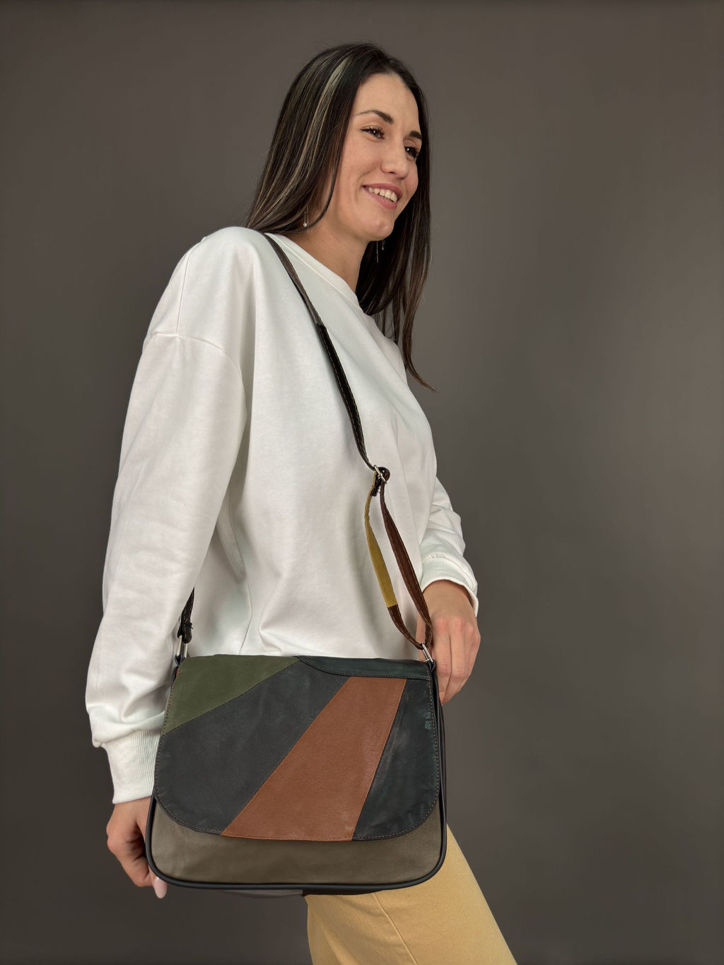 Сумка женская из телячьей кожи