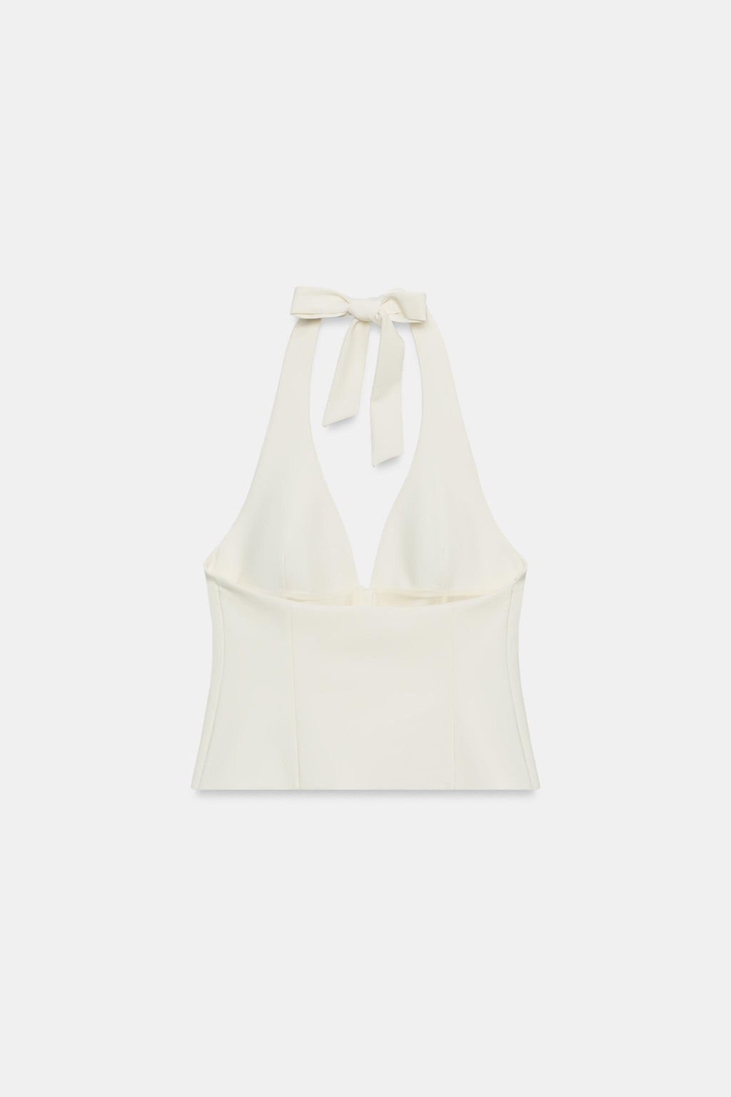 TOP HALTER CORSETERO / Crudo - Zara фото 5