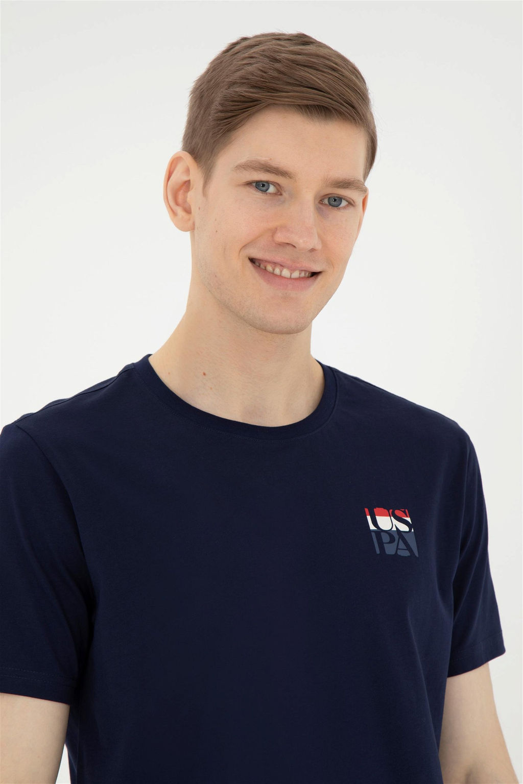 Мужская темно-синяя футболка - U.s. polo assn фото 2