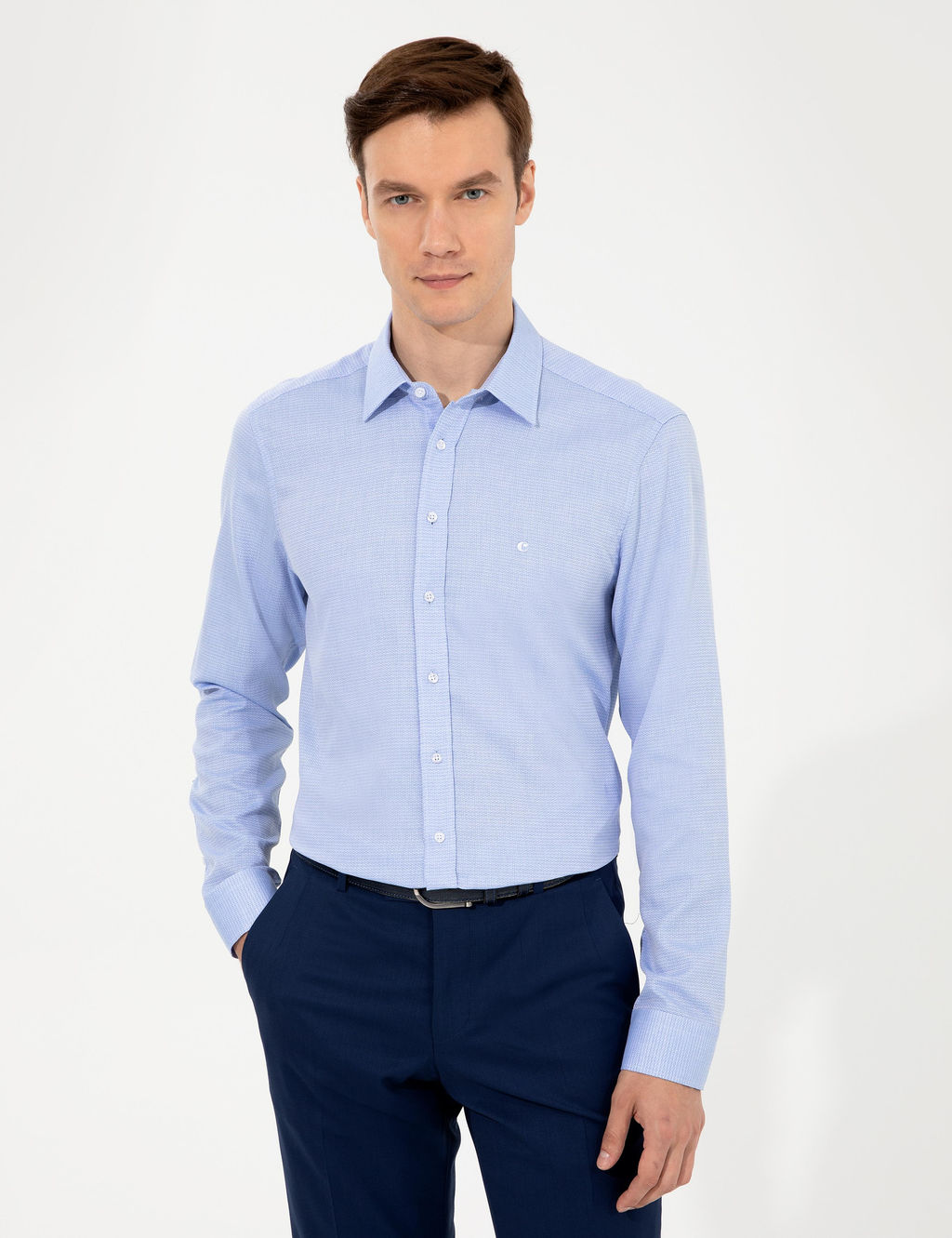 Mavi Slim Fit Uzun Kollu G_mlek - Cacharel фото 3