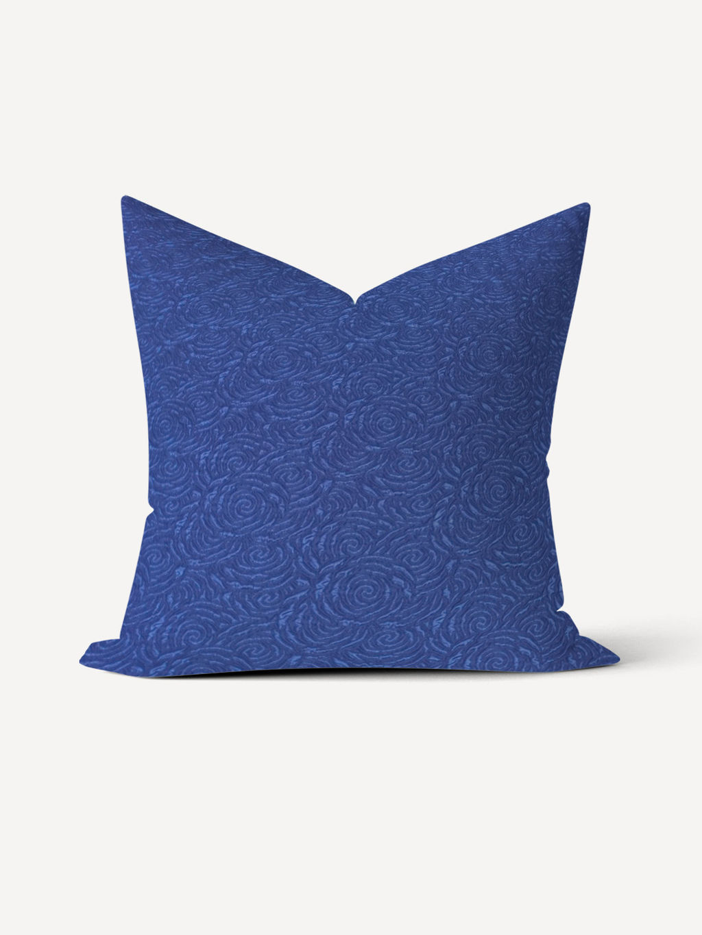 Наволочка сатин жаккард 100% хлопок - Синий 70х70