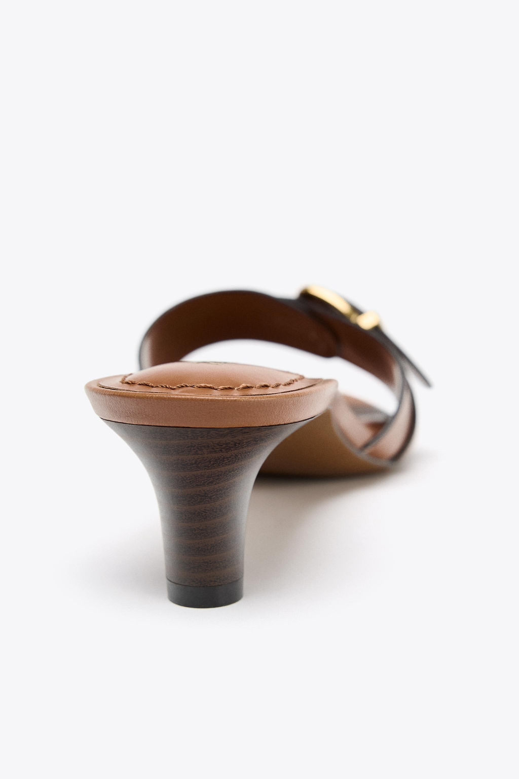BUCKLED HEELED SANDALS - Zara фото 13