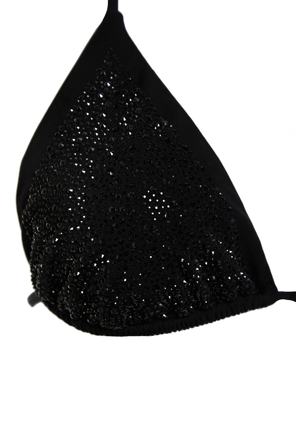 Siyah Tas Bask? Ucgen Kapl? Brazilian Normal Bel Bikini Tak?m? TBESS24BT00131