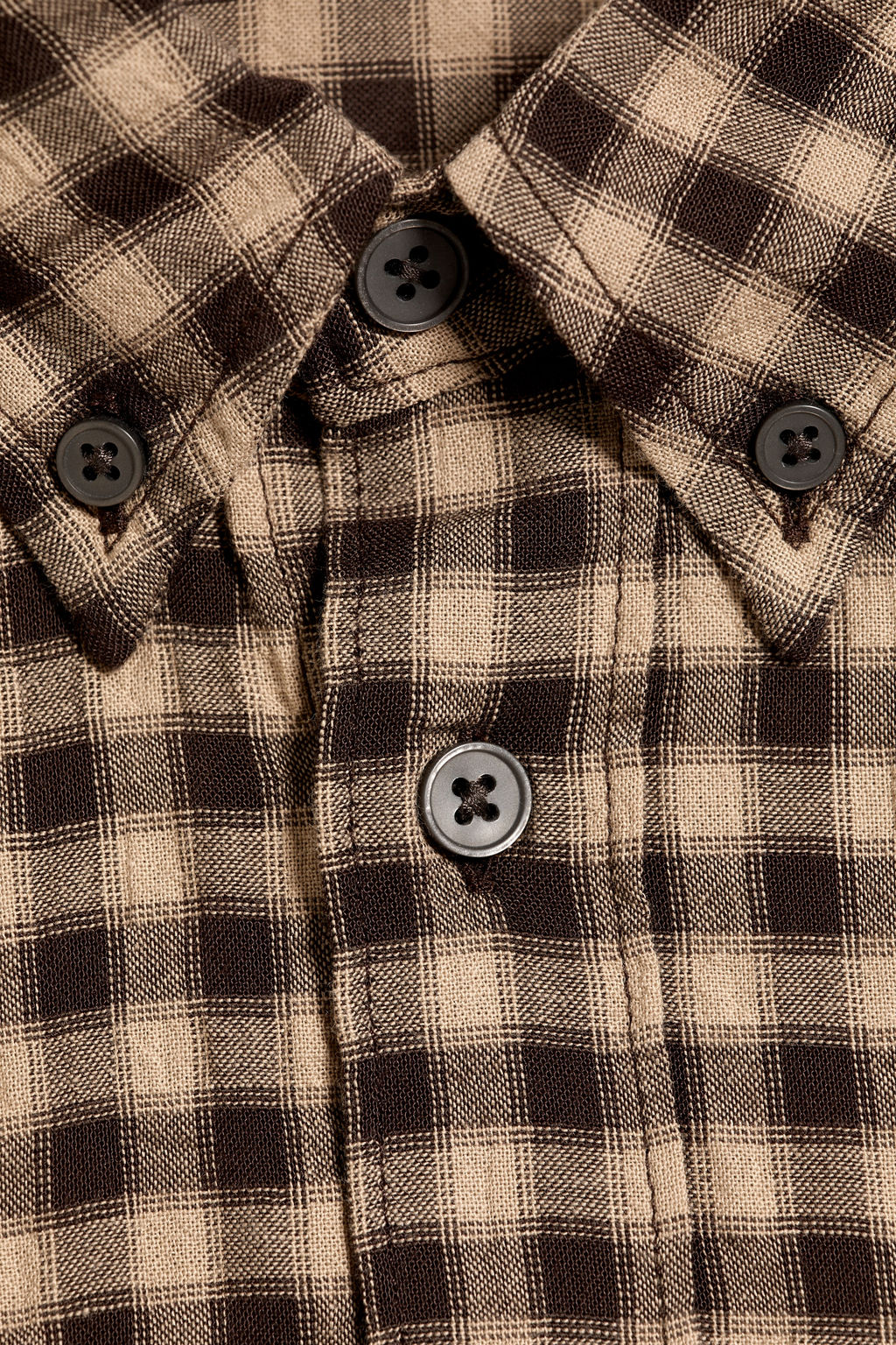 Camisa Estructurada De Manga Larga Abotonada - H&m фото 3