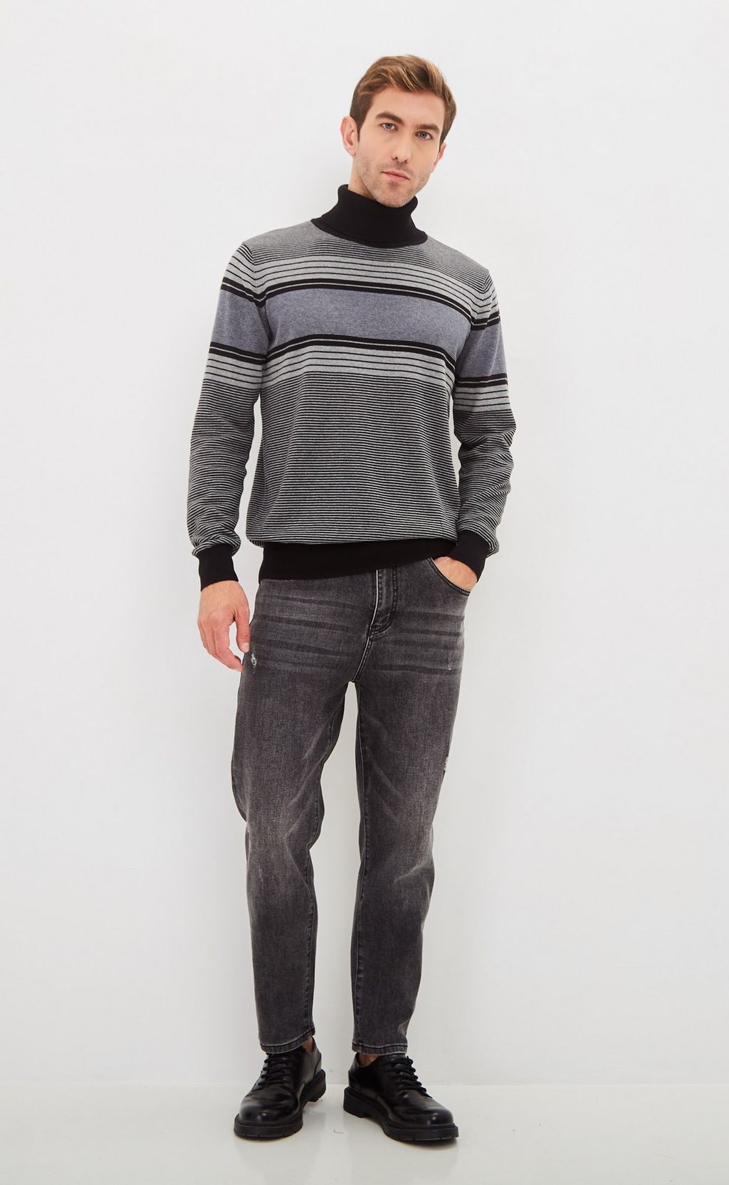 Водолазка P221-3047 grey - Primm фото 3