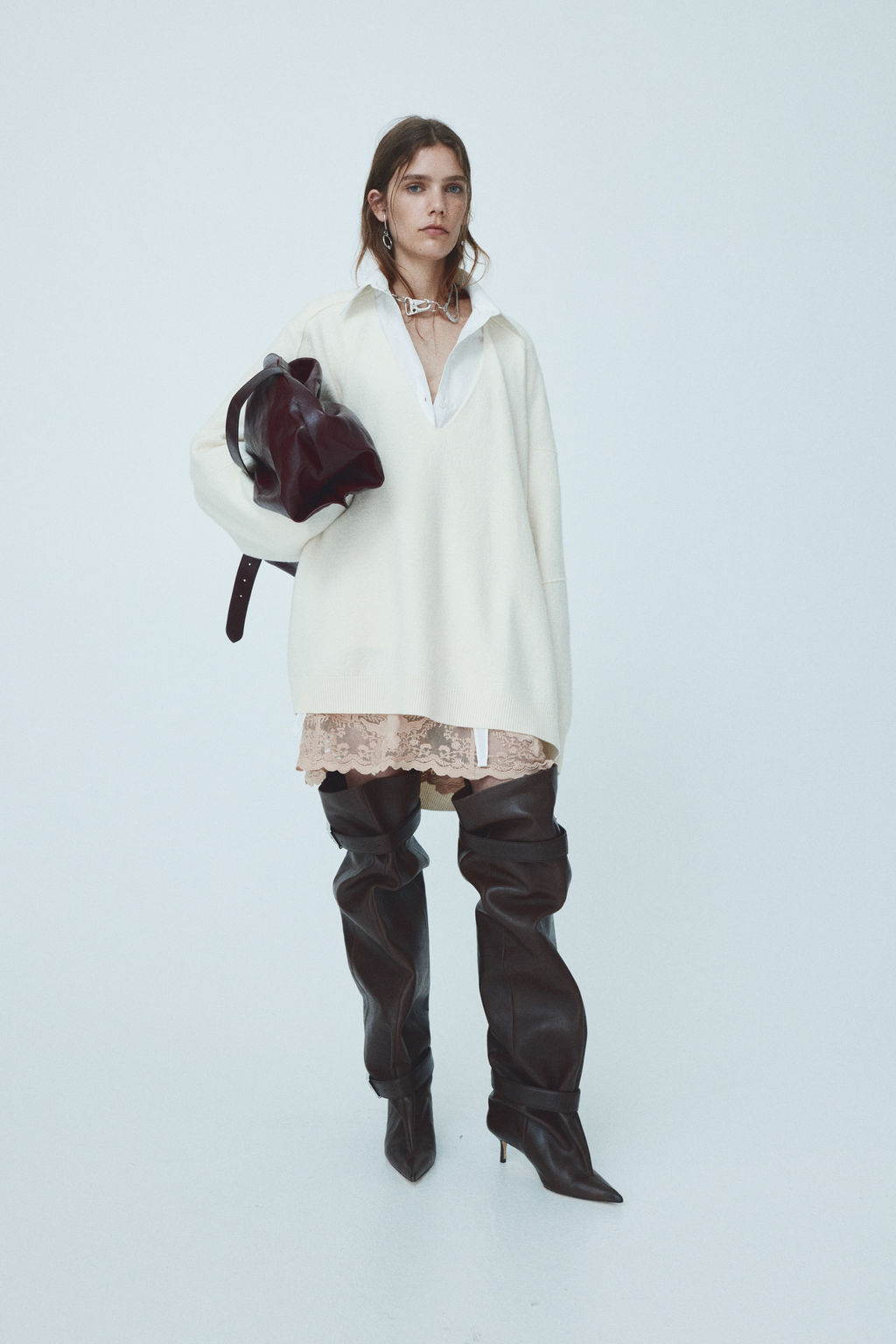 Jersey oversize de lana - H&m фото 2