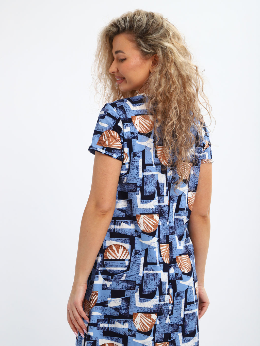 Х1 Халат Юлия (синий)