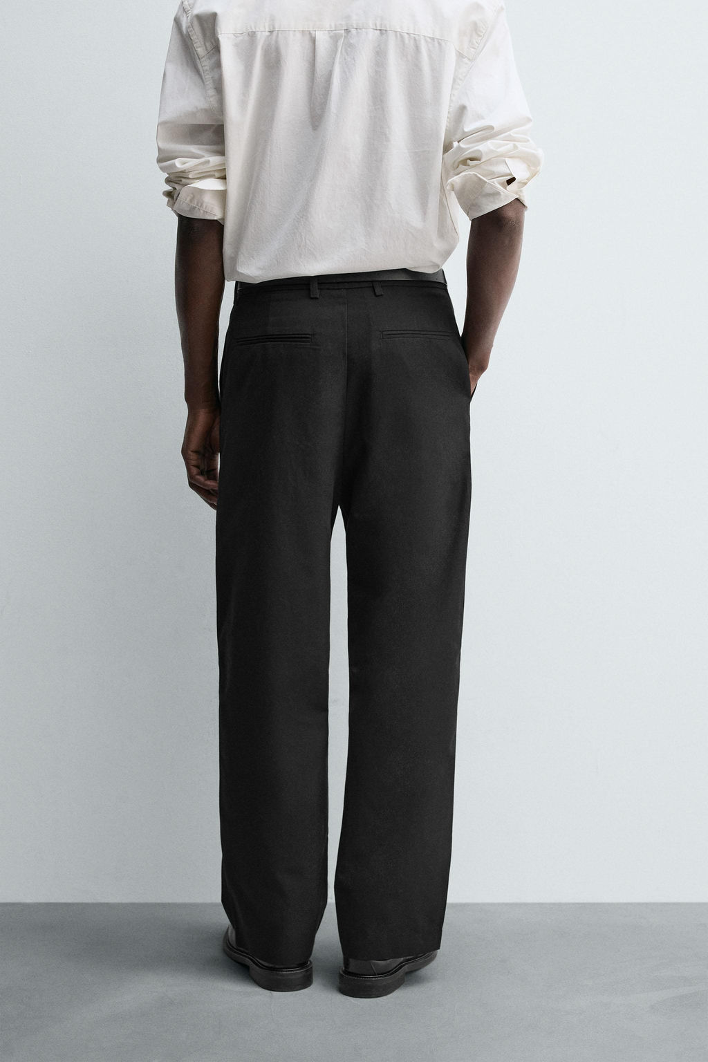 PLEATED WIDE-LEG TROUSERS - Zara фото 3