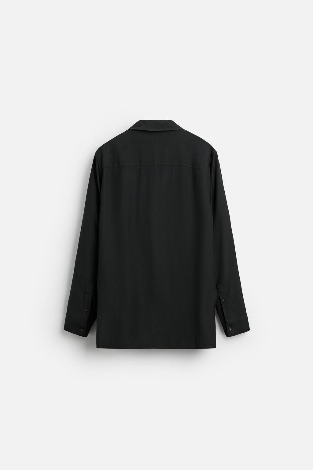 SATIN SHIRT WITH BOW - Zara фото 7