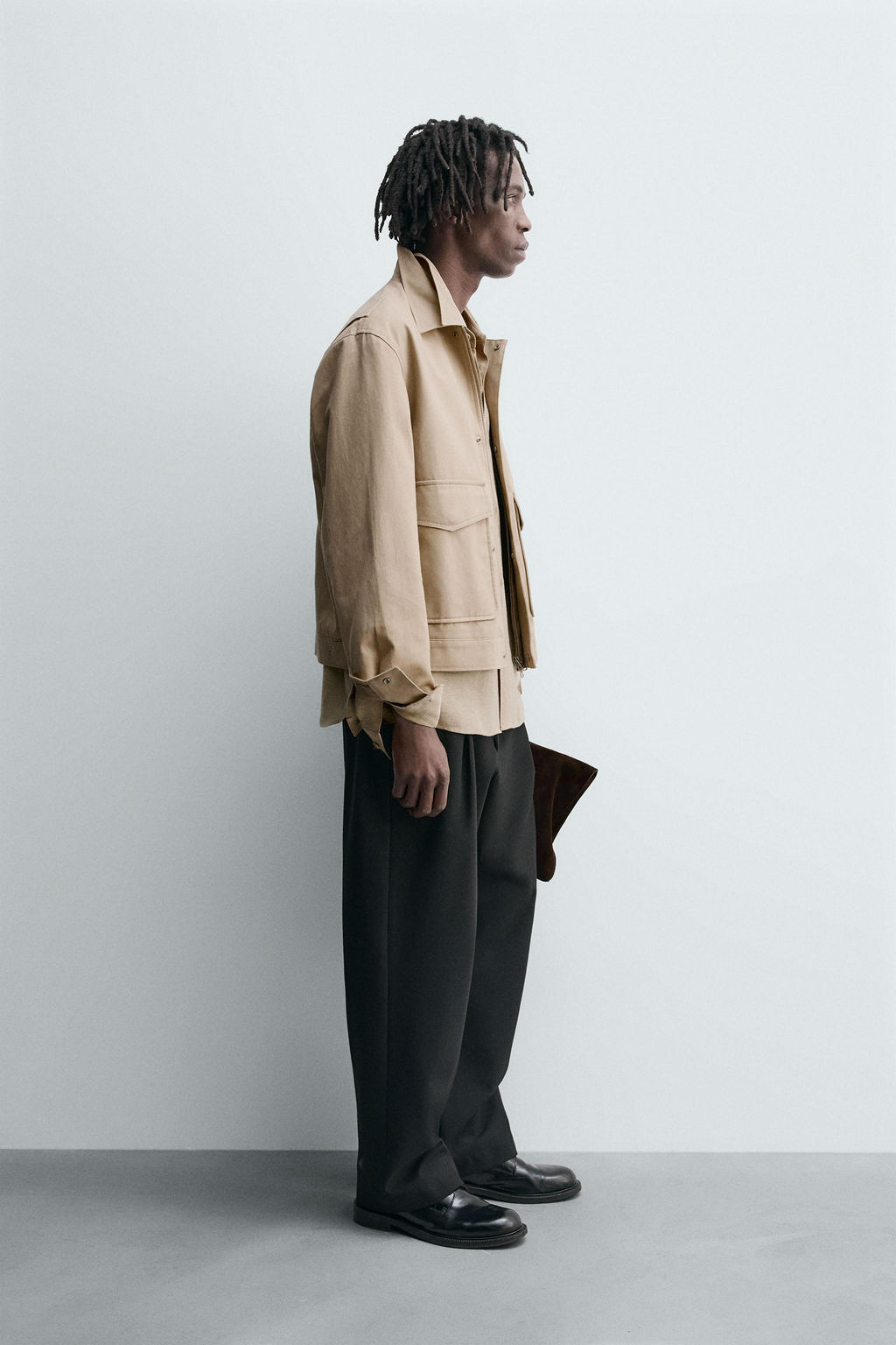 TWILL TEXTURED JACKET