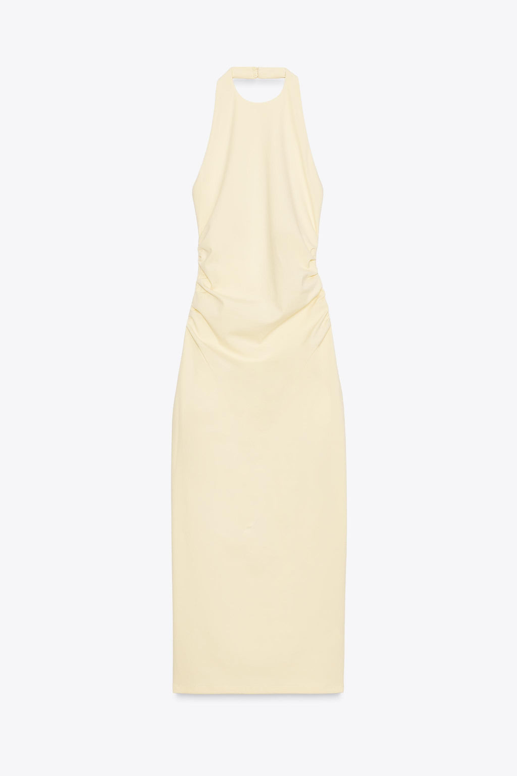 DRAPED HALTER DRESS - Zara фото 8