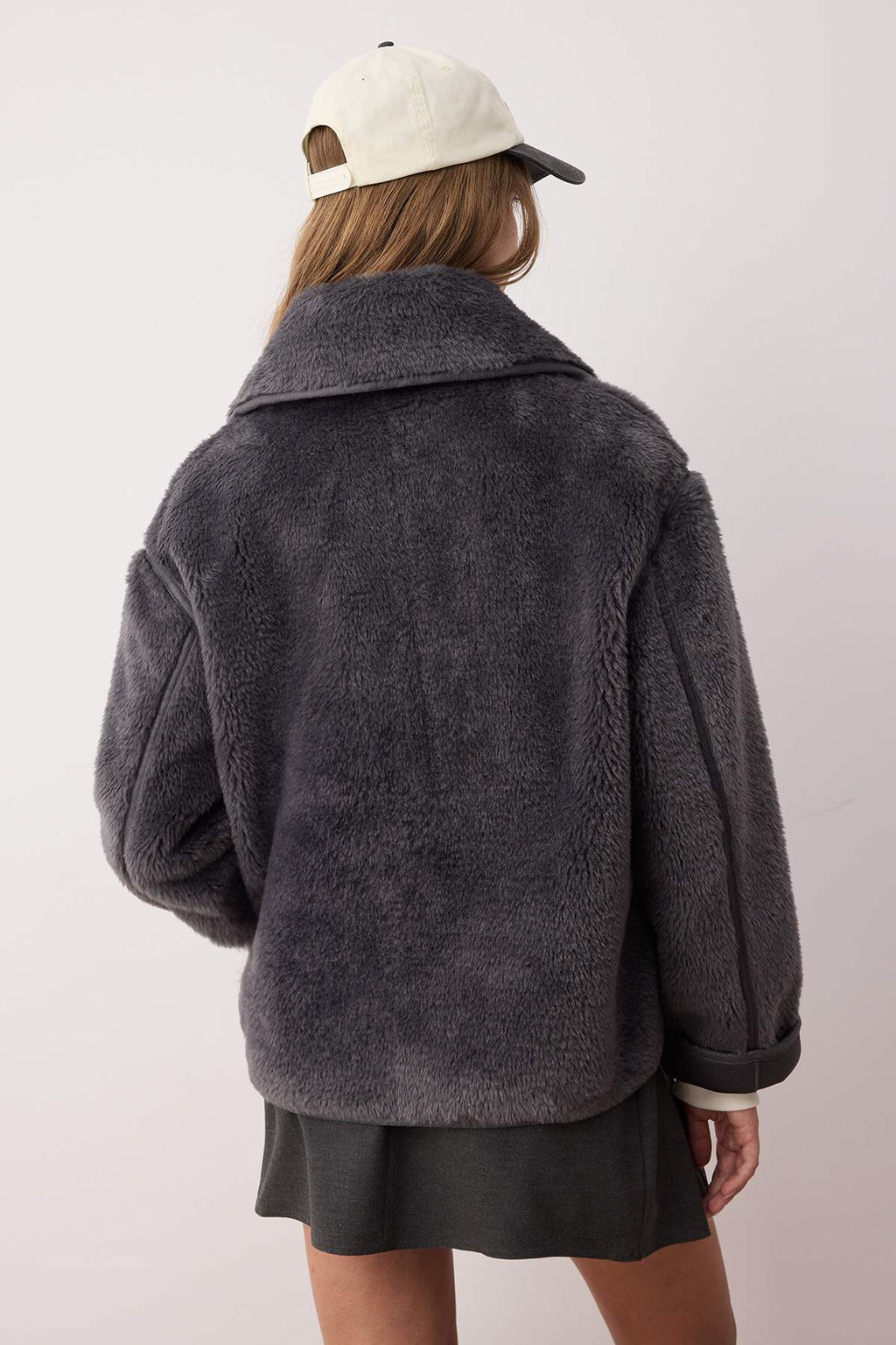 Antrasit Oversize Kal?p Pelus Mont TWOAW26MO00062