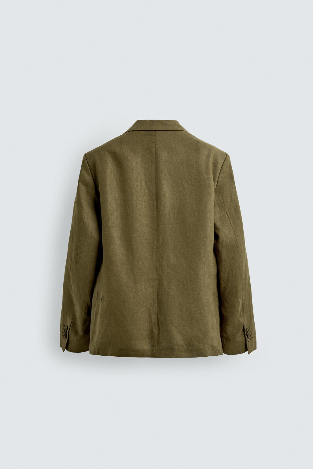 BLAZER TRAJE 100% LINO / Aceite - Zara фото 7