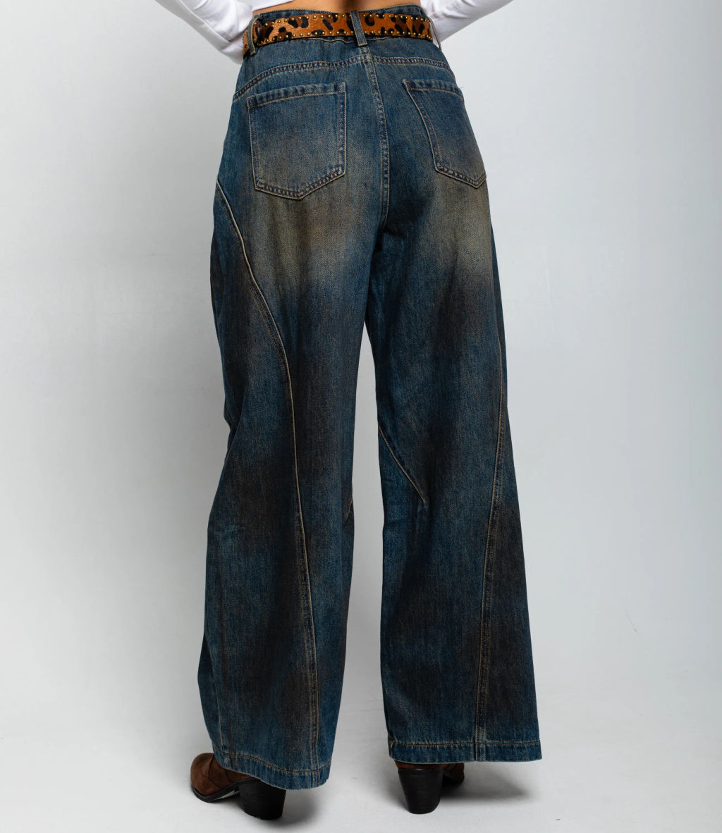 Джинсы #КТ31110, синий - Dommod фото 4