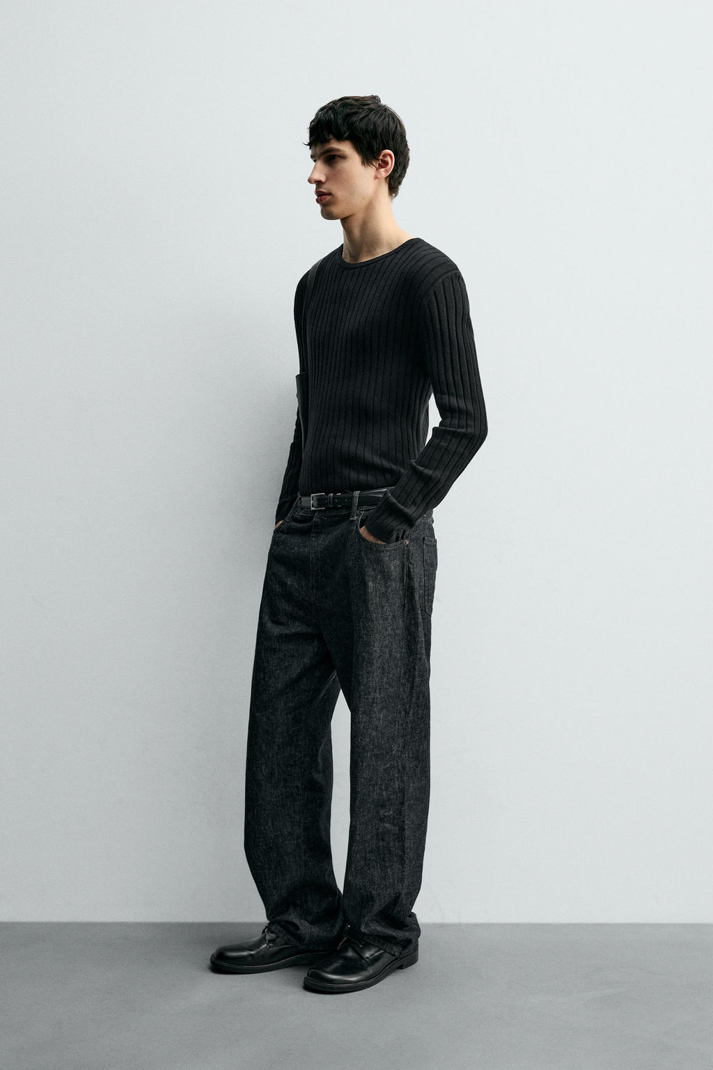 RIBBED TEXTURED JUMPER - Zara фото 4
