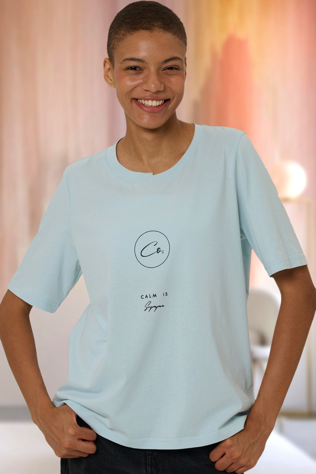 футболка женская 8595-08 Новинка - Mix-mode фото 2