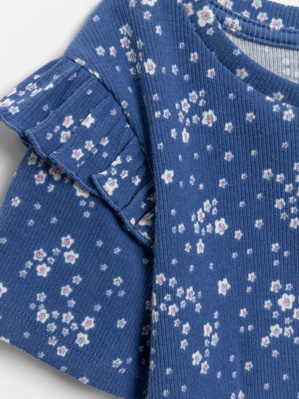 ACOOLA / Футболка детская для девочек Trembita_ts холодный синий  фото 4