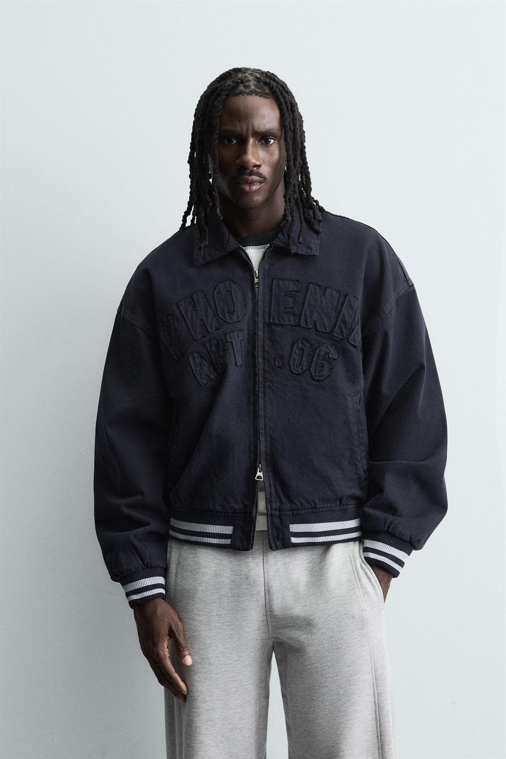 BOMBER JACKET WITH PATCHES - Zara фото 2