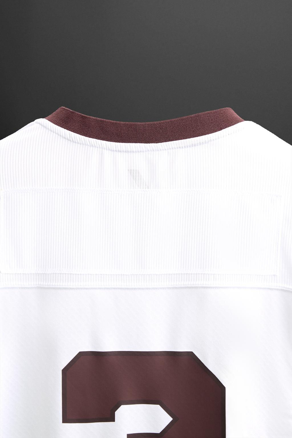 AMERICAN FOOTBALL T-SHIRT - Zara фото 9
