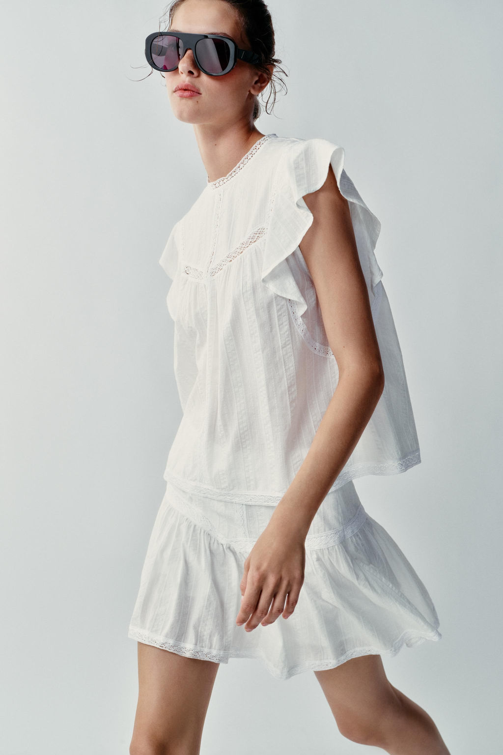 TOP ROM?NTICO ENTREDOSES / Crudo - Zara фото 2