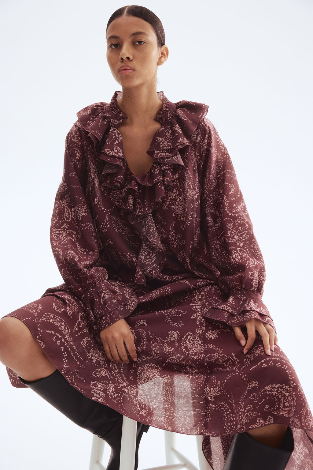 Vestido de volantes - H&m фото 3