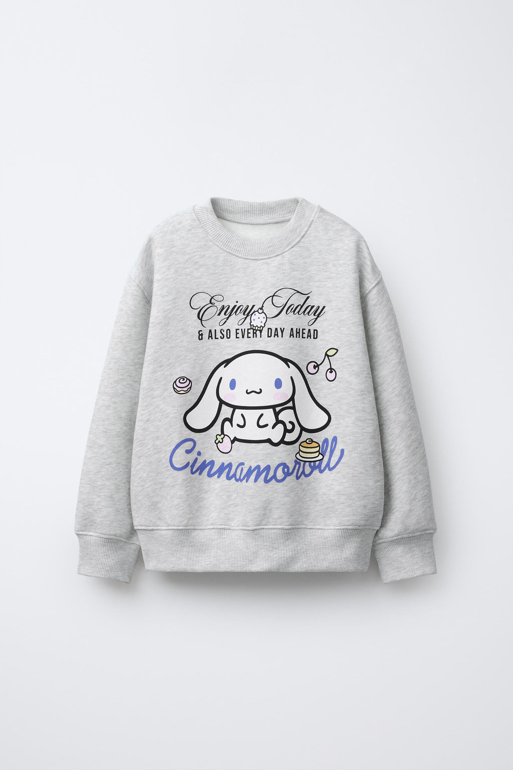 SUDADERA ESTAMPADO CINNAMOROLL  SANRIO  / Gris vigor? - Zara фото 5