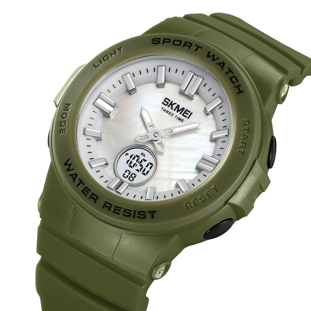 Часы наручные Skmei мужские электронные спортивные 2125army-green