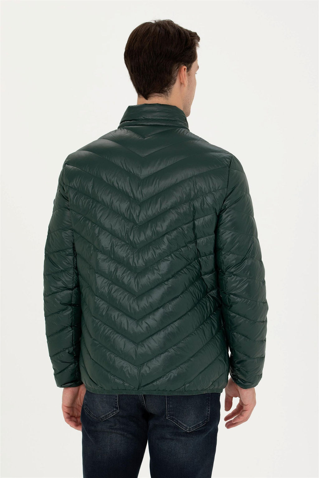 Мужское зеленое пальто Неожиданная скидка в корзине - U.s. polo assn фото 5