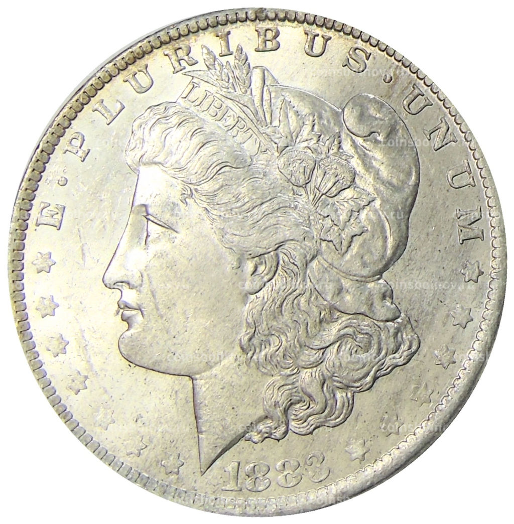 1 доллар 1883 года O США Доллар Моргана