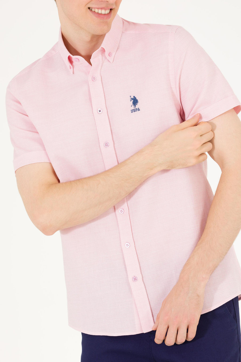 U. S. Polo Assn / Мужская рубашка Magnolia с коротким рукавом - U.s. polo assn фото 20